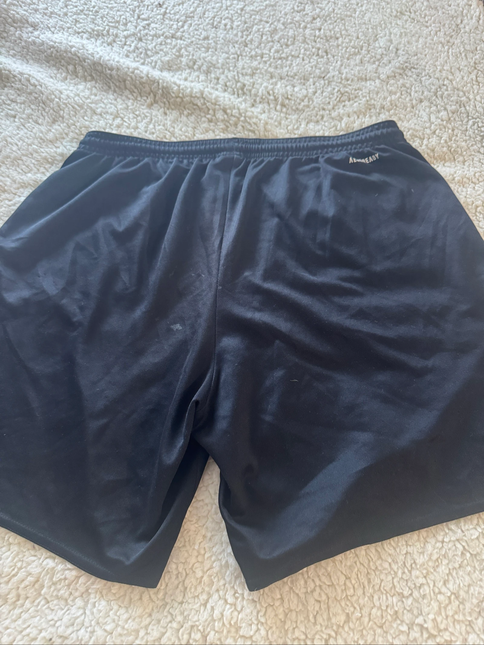 Shorts de sport Adidas pour course, gym, football, training, streetwear, Y2K, rétro, vintage, noir, blanc, Originals – photo 4